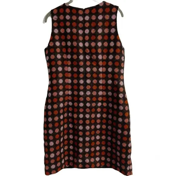 Boden British Tweed by Moon Wool Shift Dress Sleeveless 100% Wool Size 8 - Picture 2 of 7
